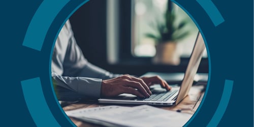 A legal professional uses AI