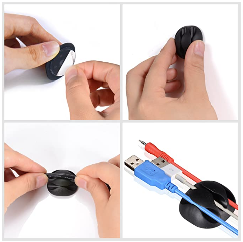 cable and wire management clips