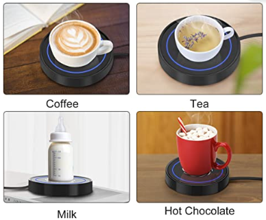 Desktop mug and candle warmer