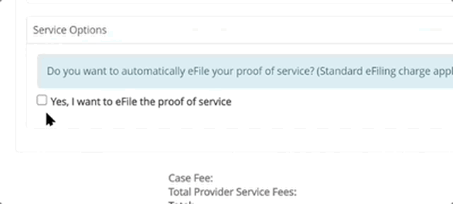 InfoTrack Automatic Proof of Service
