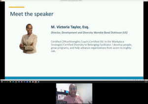 M. Victoria Taylor presents at Legal Up 2022