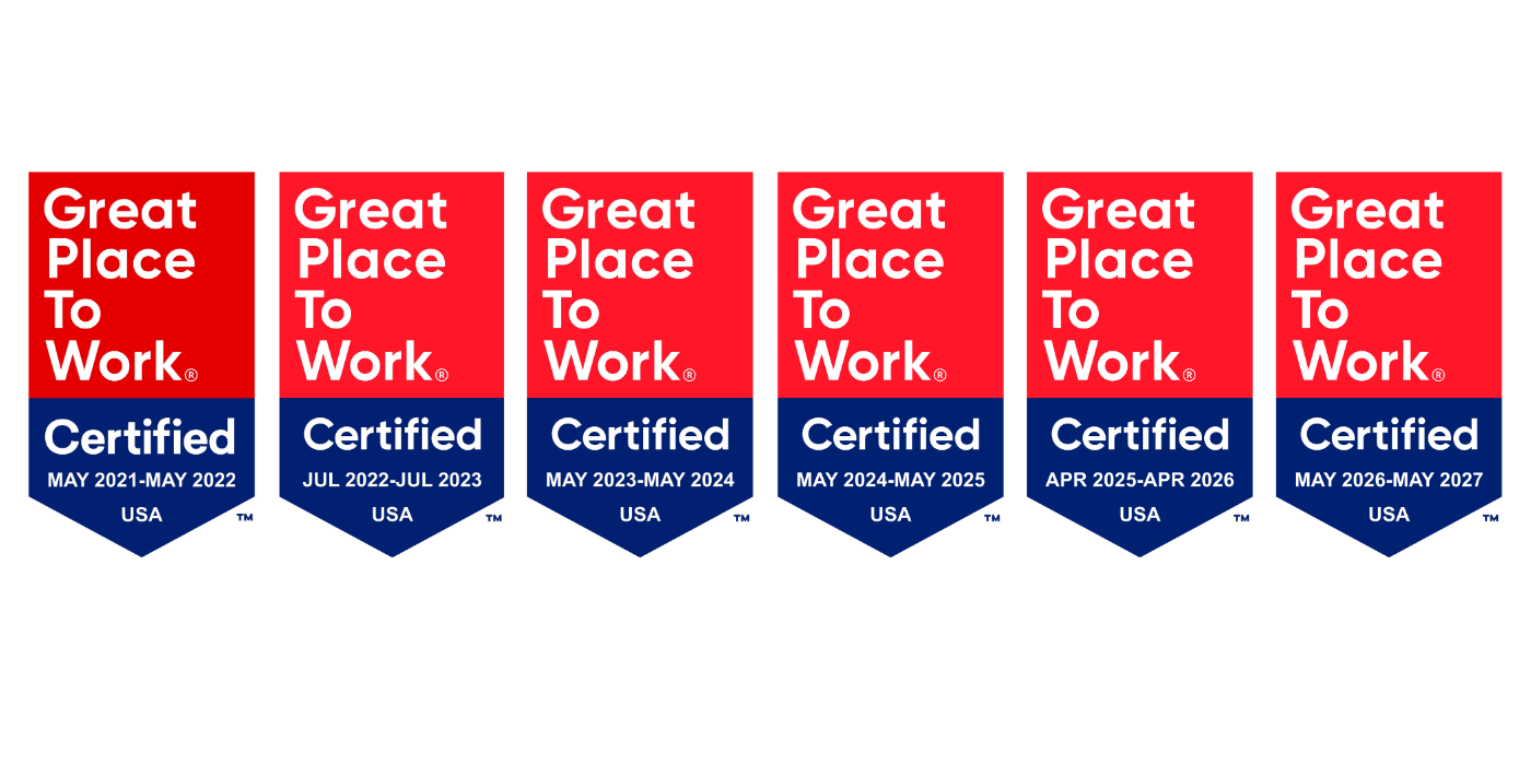 InfoTrack Great Place to Work badges