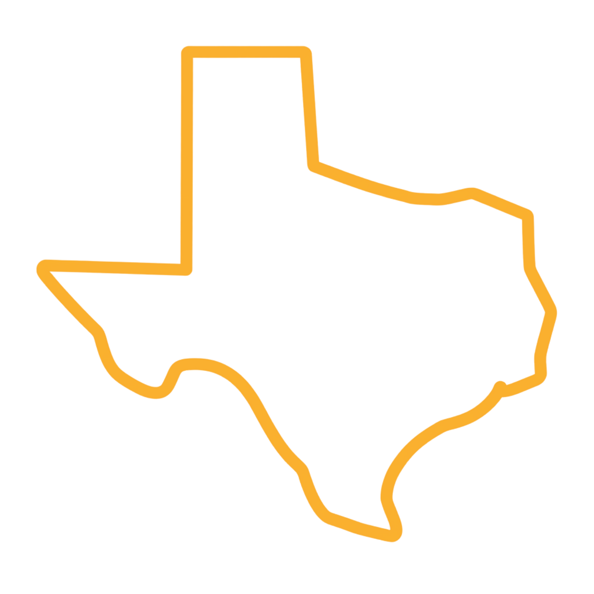 Texas state outline