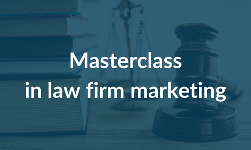 Masterclass in law firm marketing eBook
