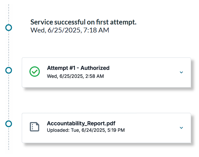 Filevine eFiling and process serving integration - InfoTrack