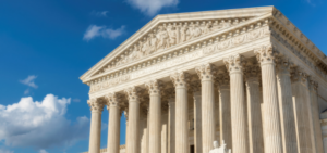 The facade of the U.S. Supreme Court