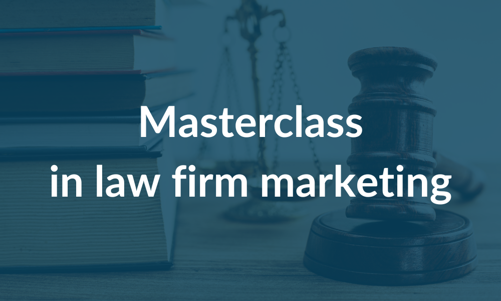 Masterclass in law firm marketing eBook